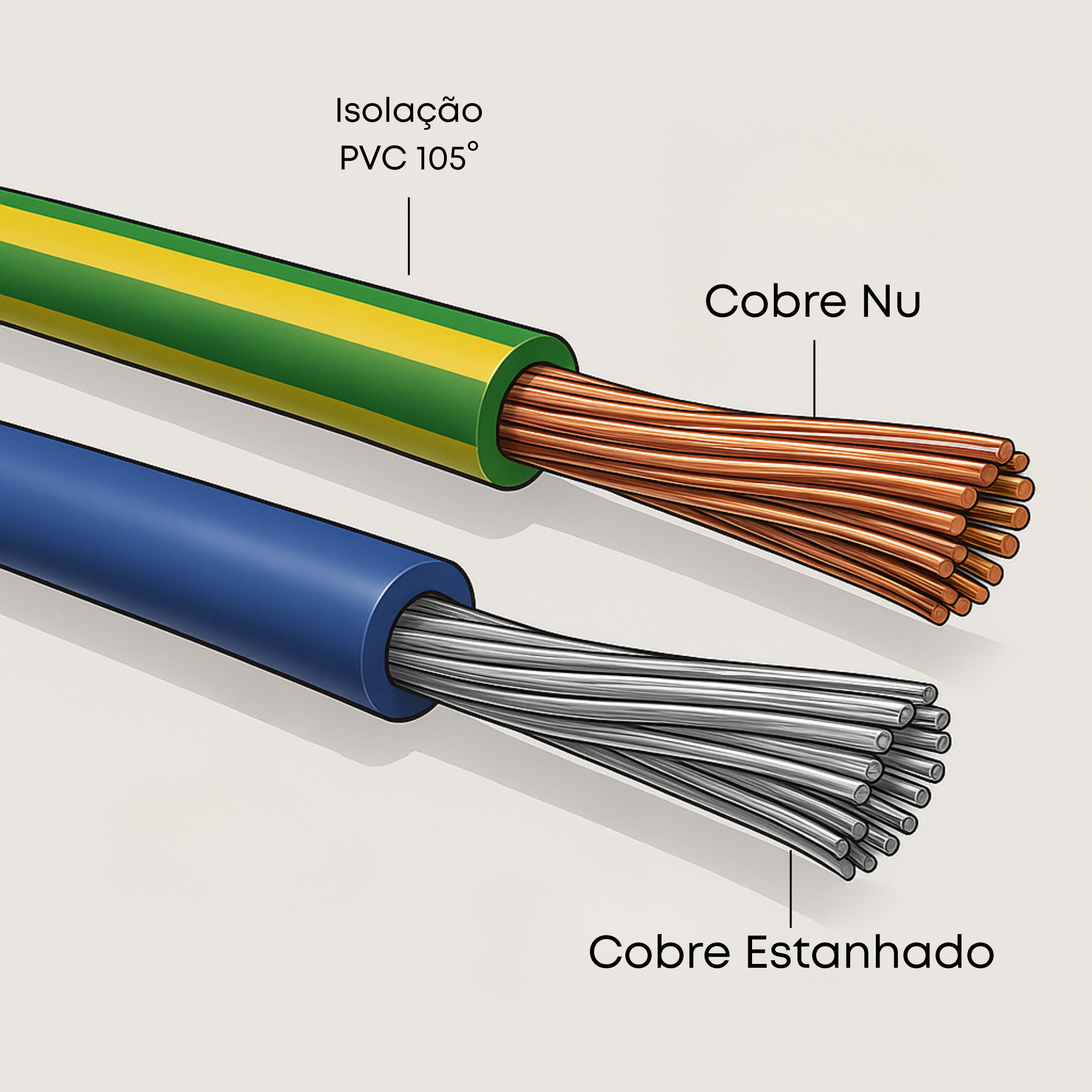 Cabo Com Isolação De Pvc??